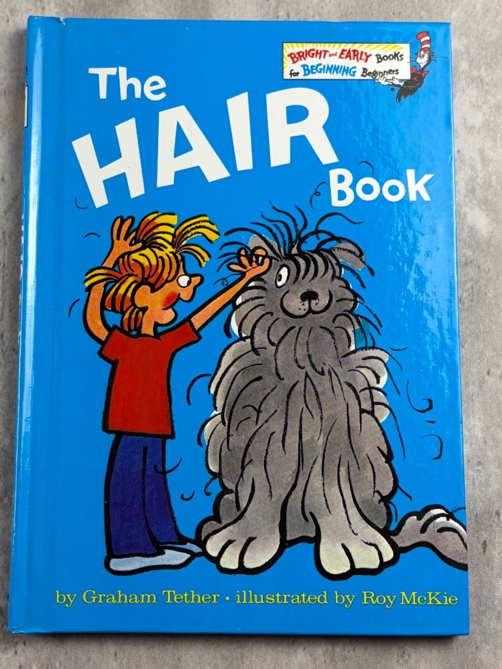 The Hair Book Graham Tether Roy McKie 1979 Grolier Book Club Edition HC New